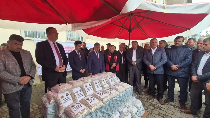 500 dekarlık tarım arazisi üretime kazandırılıyor